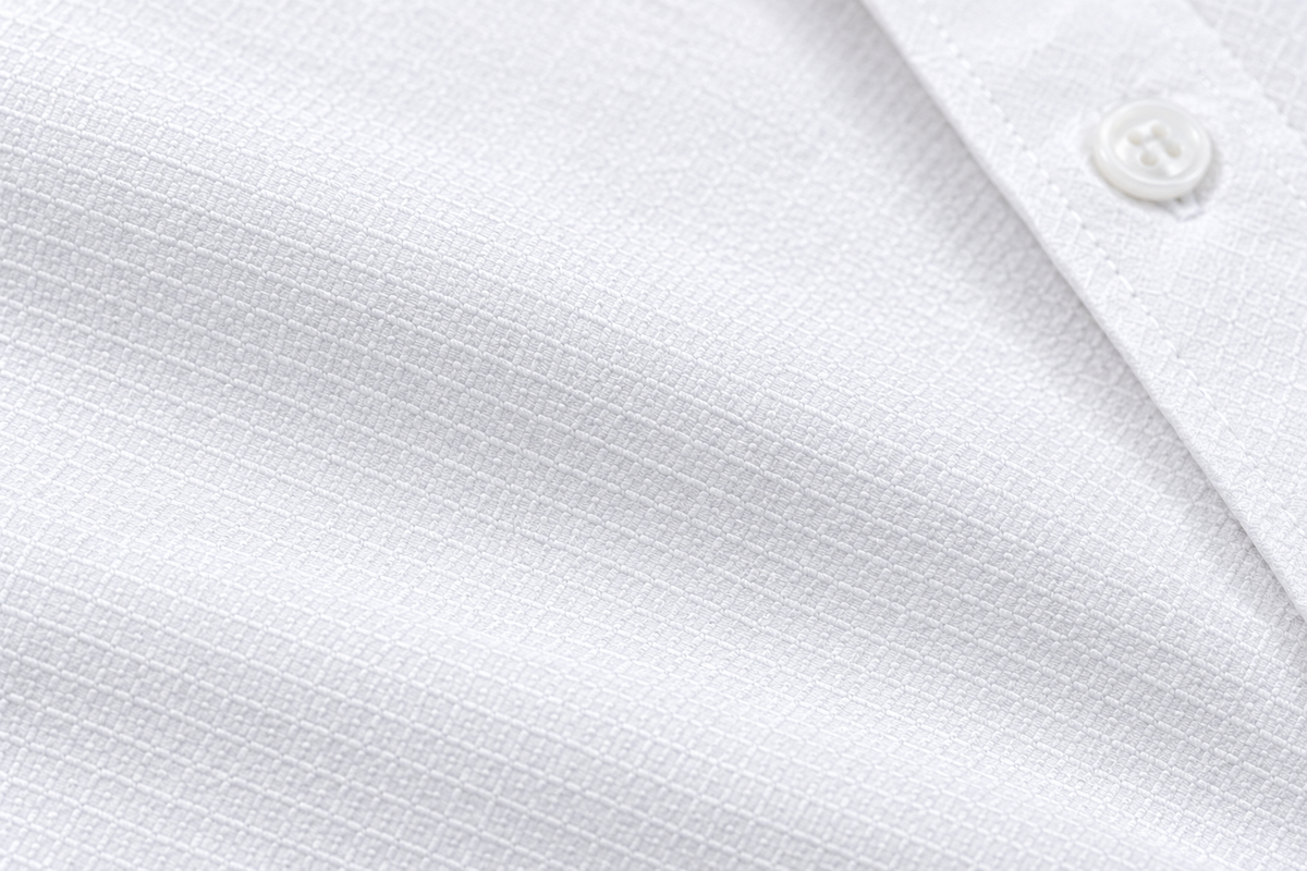 Men's Classic White Formal Dress Shirt